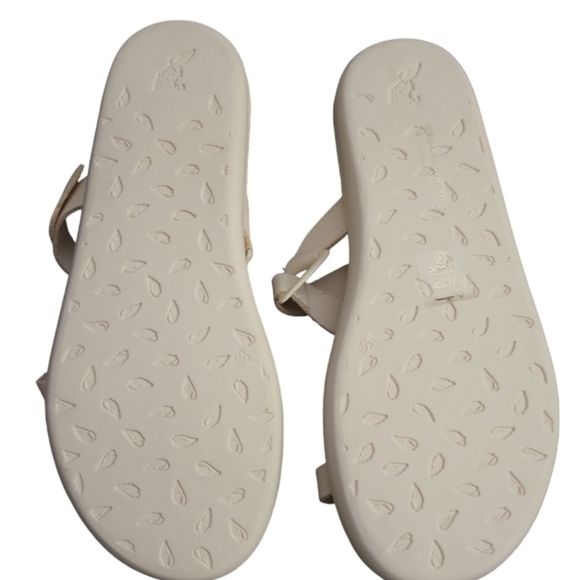 Ancient Greek Sandals Magda Off-White 38 (US Women's 8) M - Picture 2 of 4